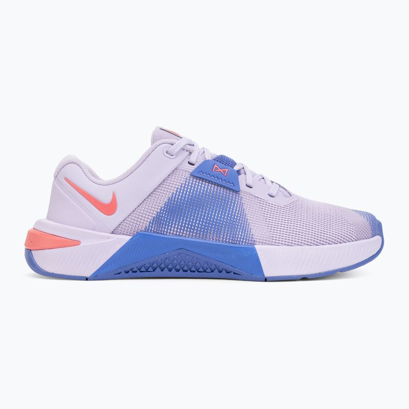 Dámske topánky na vzpieranie Nike Metcon 10 violet mist/sapphire/sea coral 2