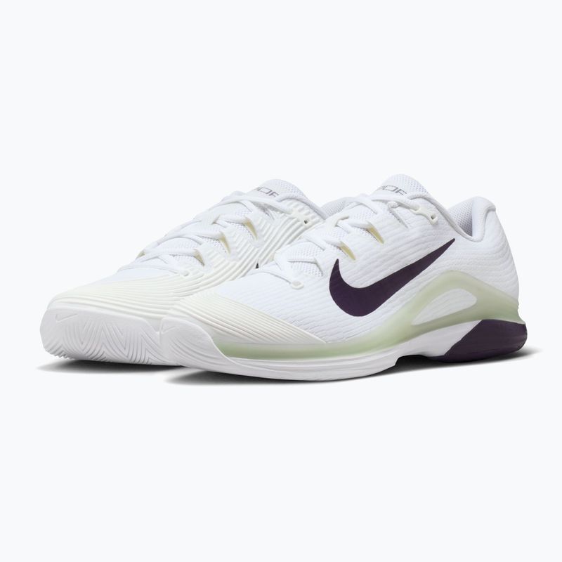 Pánske tenisové topánky Nike Vapor 12 white/volt tint/dark raisin 10