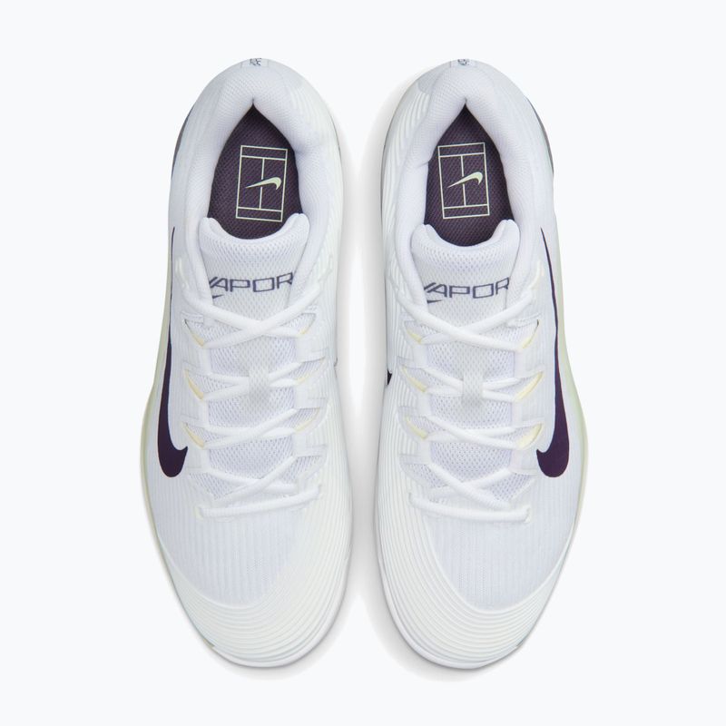 Pánske tenisové topánky Nike Vapor 12 white/volt tint/dark raisin 12