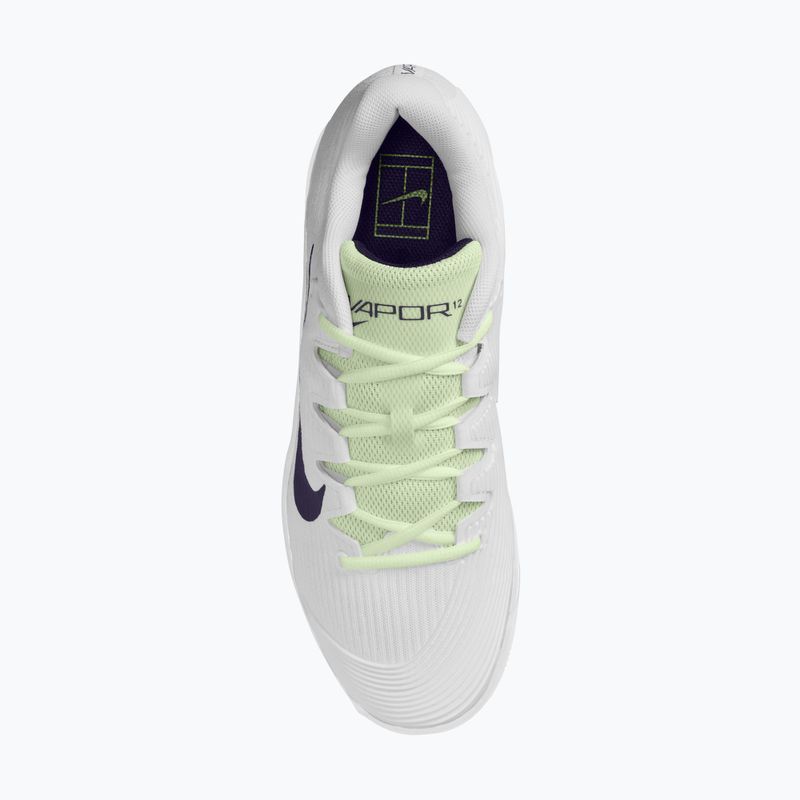 Pánske tenisové topánky Nike Vapor 12 white/volt tint/dark raisin 13
