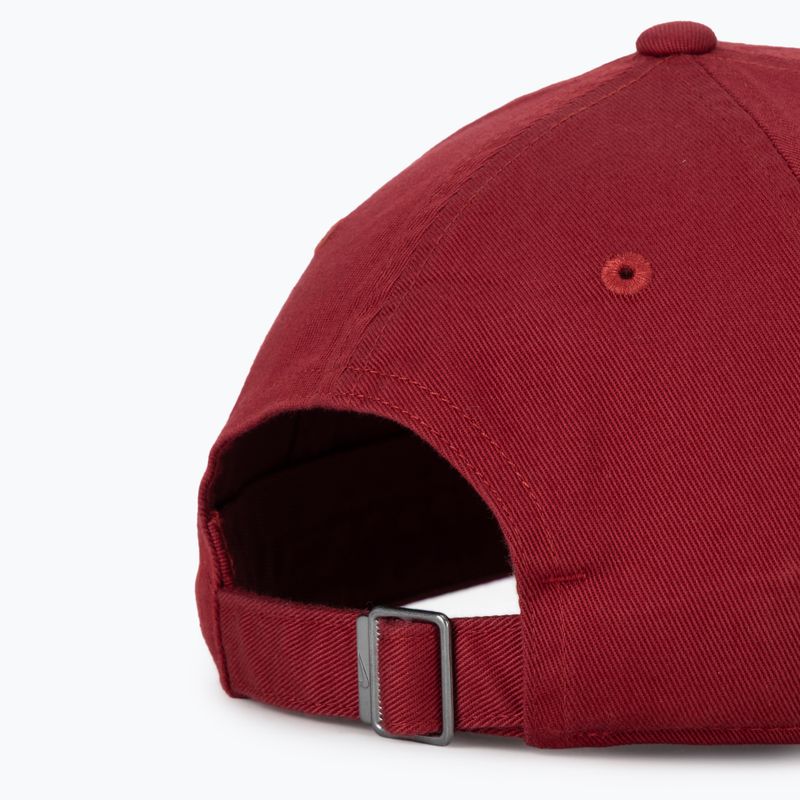 Šiltovka Nike Club Unstructured Futura Wash team crimson/white 4