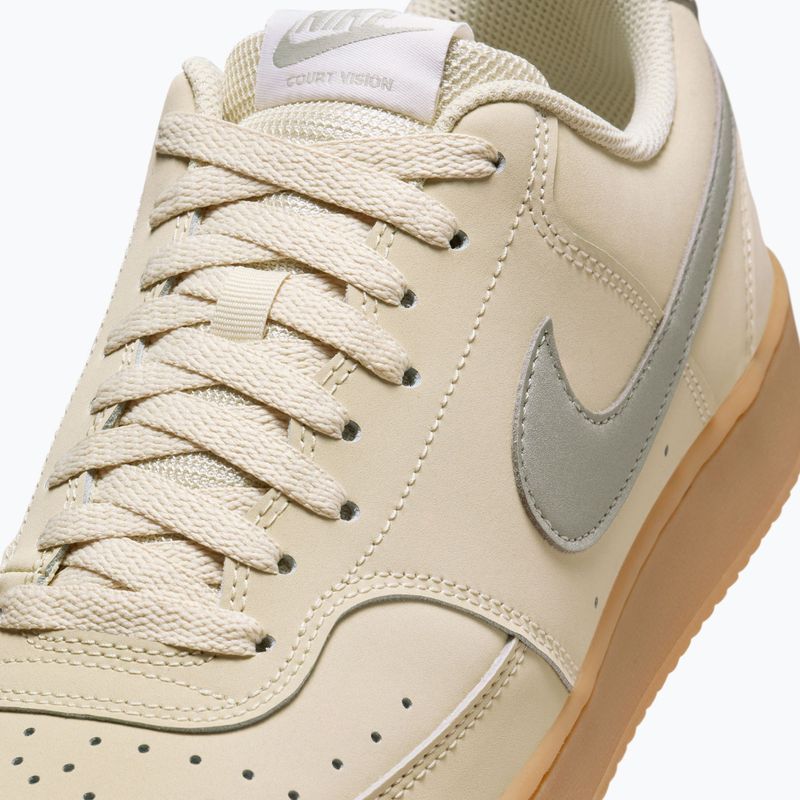 Pánske topánky Nike Court Vision Low Premium light khaki/gum light brown/sail/spruce fog 8