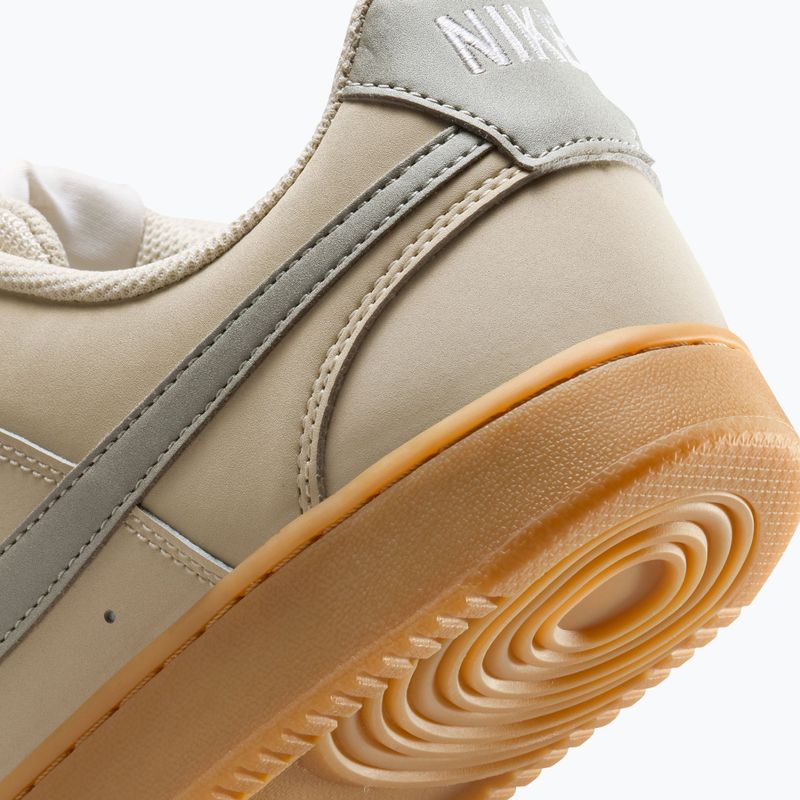 Pánske topánky Nike Court Vision Low Premium light khaki/gum light brown/sail/spruce fog 9