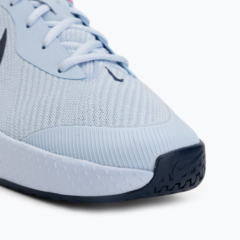 Pánske tenisové topánky Nike Vapor Lite 3 Hydrogen Blue/Hot Lava/Midnight Navy 7