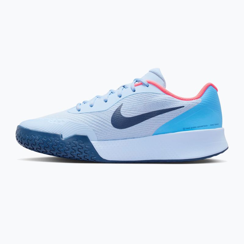 Pánske tenisové topánky Nike Vapor Lite 3 Hydrogen Blue/Hot Lava/Midnight Navy 2