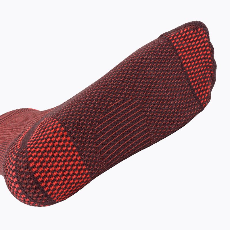 Ponožky Nike Running Lightweight Micro Crew tattoo/hot lava/pure platinum/hot lava 5