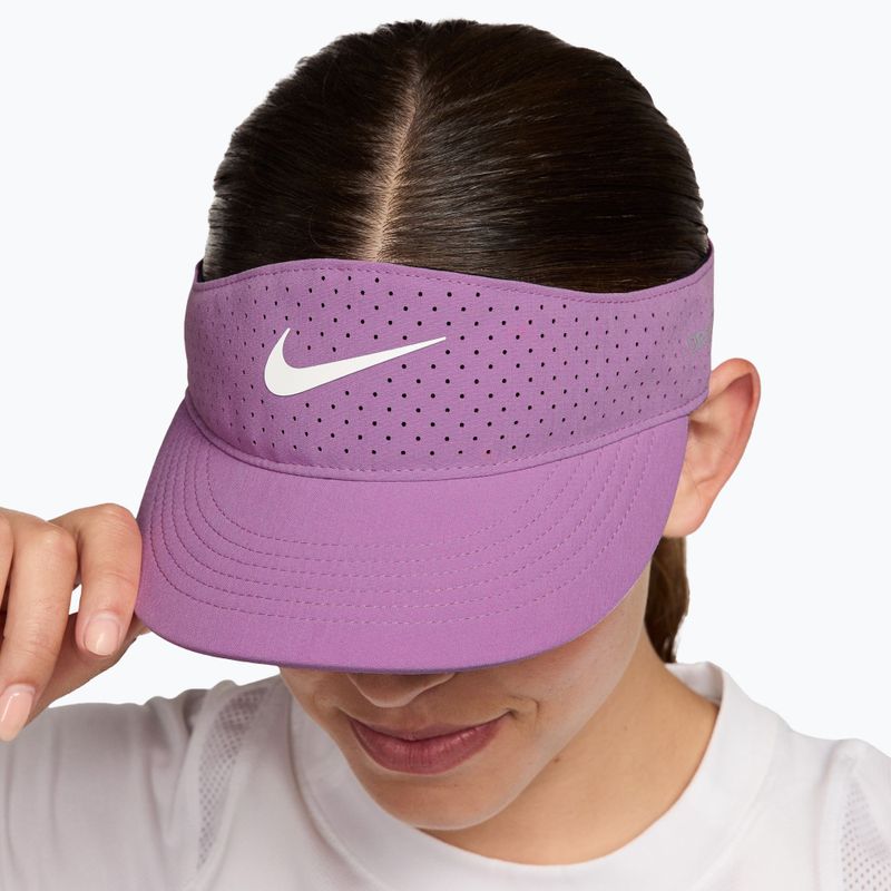 Tenisový šilt Nike Dri-Fit ADV Ace light magenta/anthracite/white 4