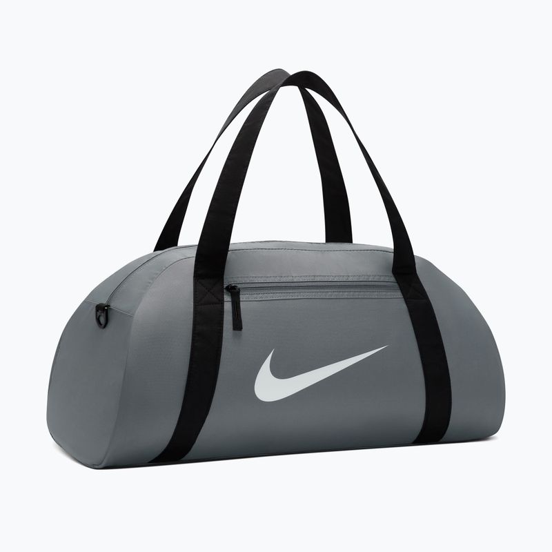 Dámska športová taška Nike Gym Club 24 l smoke grey/black/white 2