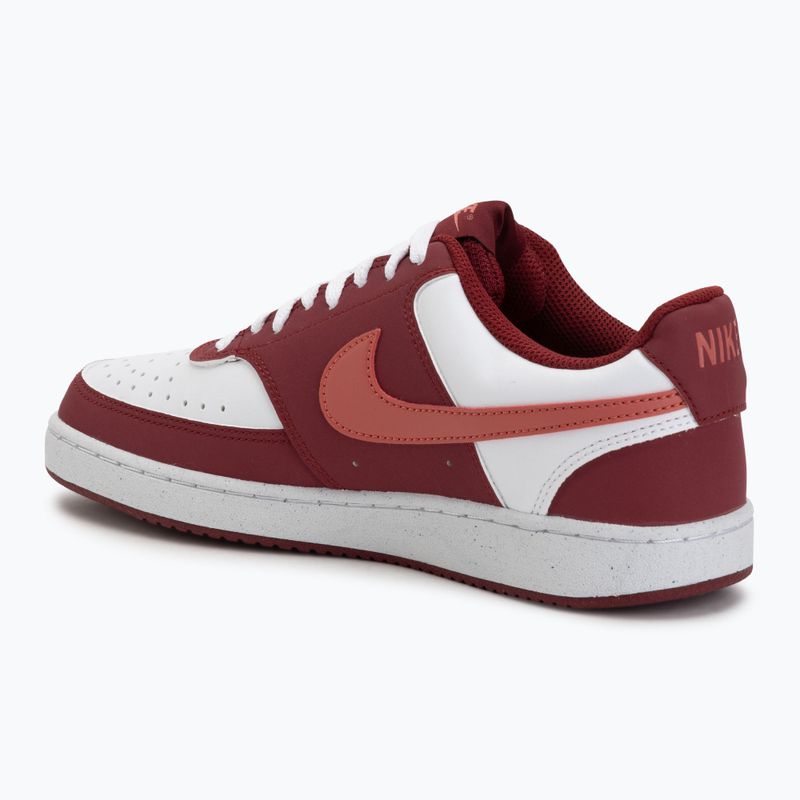 Dámske topánky Nike Court Vision Low team red/white/adobe 3
