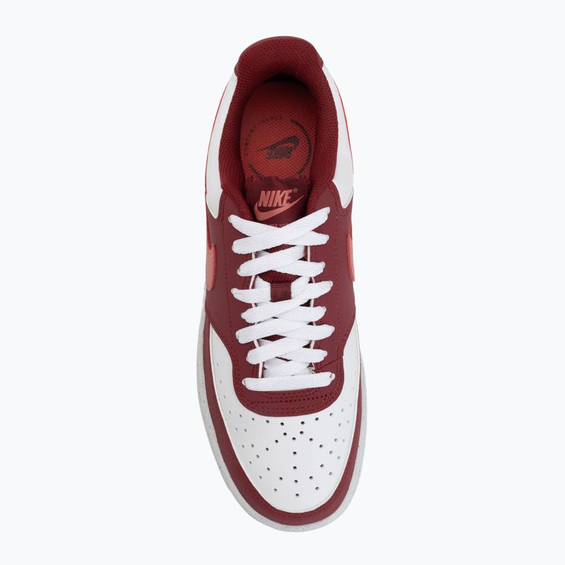 Dámske topánky Nike Court Vision Low team red/white/adobe 5