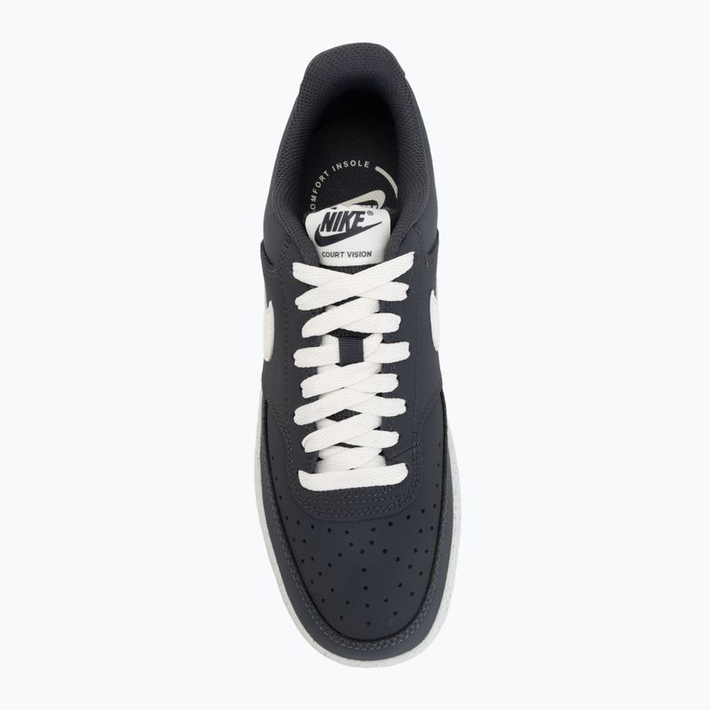 Pánske topánky Nike Court Vision Low Premium anthracite/pale ivory 5