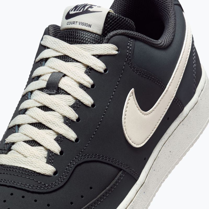 Pánske topánky Nike Court Vision Low Premium anthracite/pale ivory 8