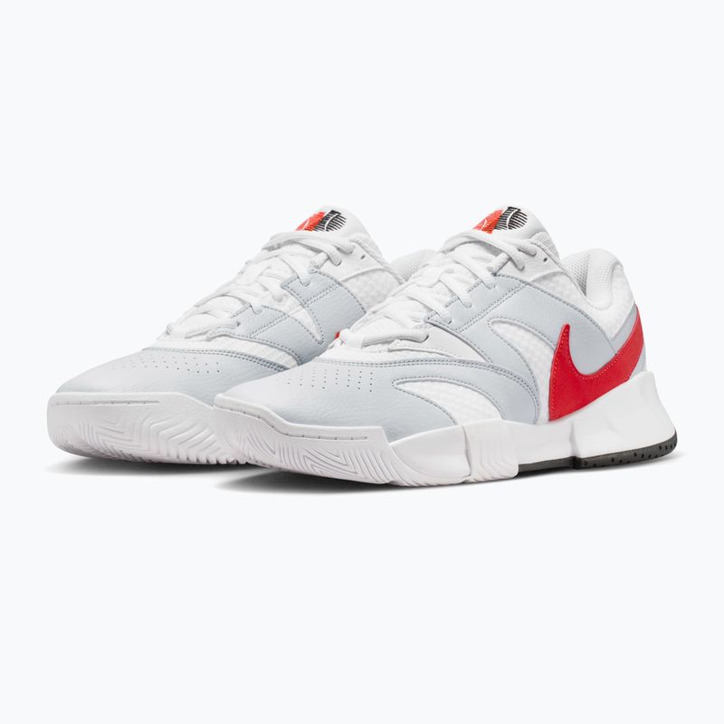 Pánske topánky Nike Court Lite 4 white/pure platinum/light crimson 3