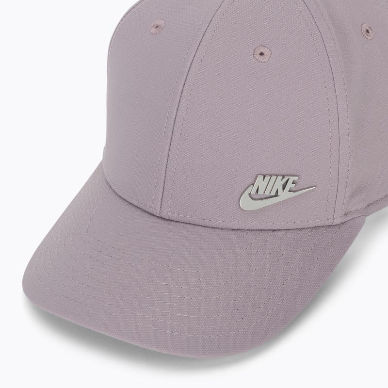 Šiltovka Nike Dri-Fit Club light violet ore/metallic silver 3