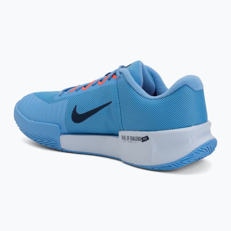Pánske tenisové topánky Nike GP Challenge Pro university blue/ white/midnight navy 3