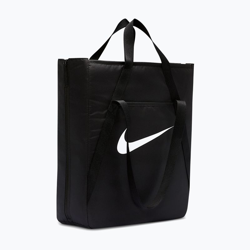 Dámska športová taška Nike Gym 28 l black/black/white 2