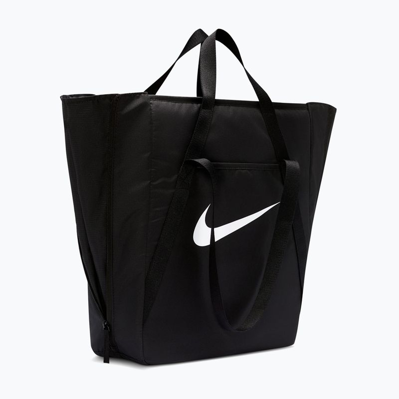 Dámska športová taška Nike Gym 28 l black/black/white 4