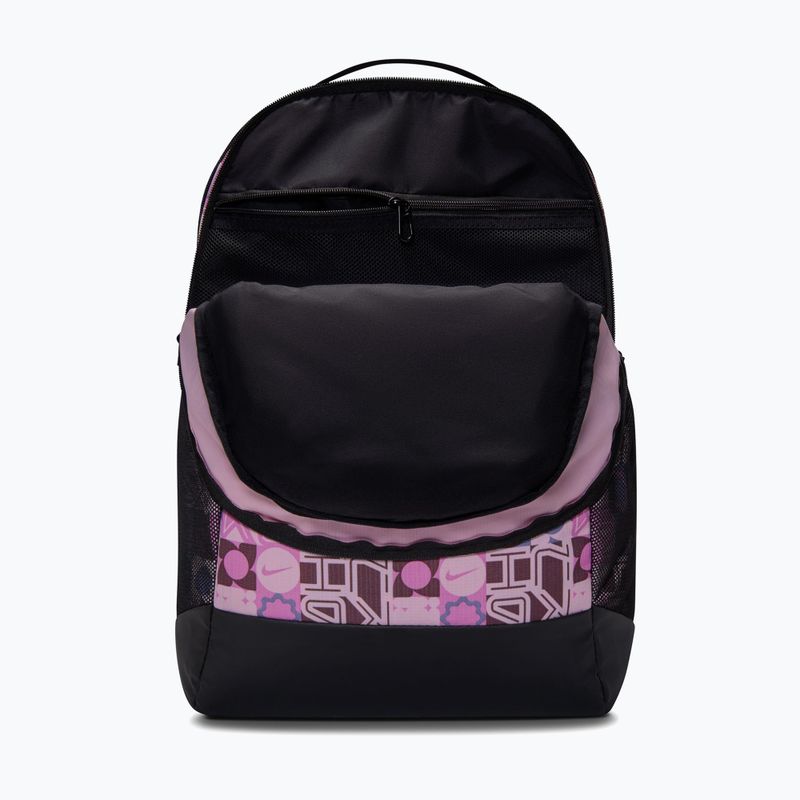 Tréningový batoh Nike Brasilia 9.5 24 l black/pink foam/white 5