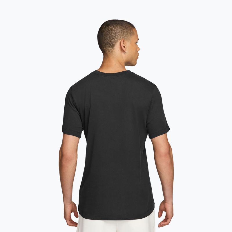 Pánske tréningové tričko Nike HBR Dri-FIT black/white 2
