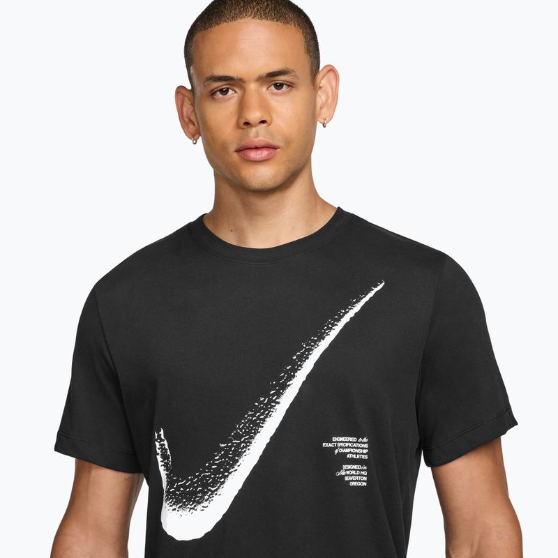Pánske tréningové tričko Nike HBR Dri-FIT black/white 3