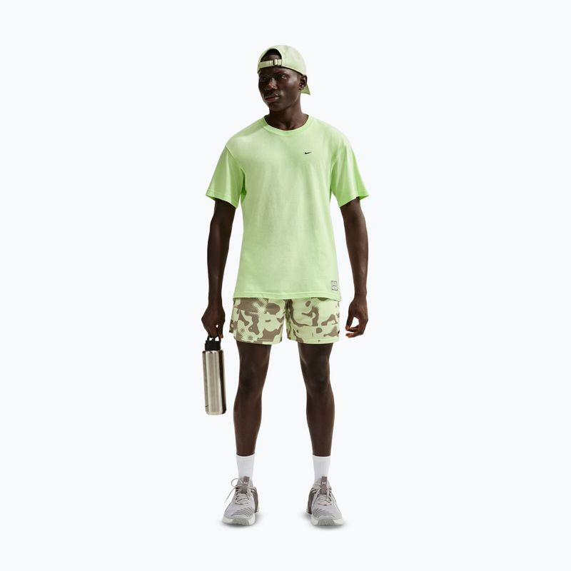 Pánske tréningové tričko Nike N.A.C light liquid lime 2