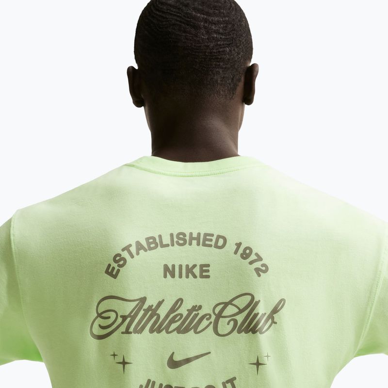 Pánske tréningové tričko Nike N.A.C light liquid lime 6