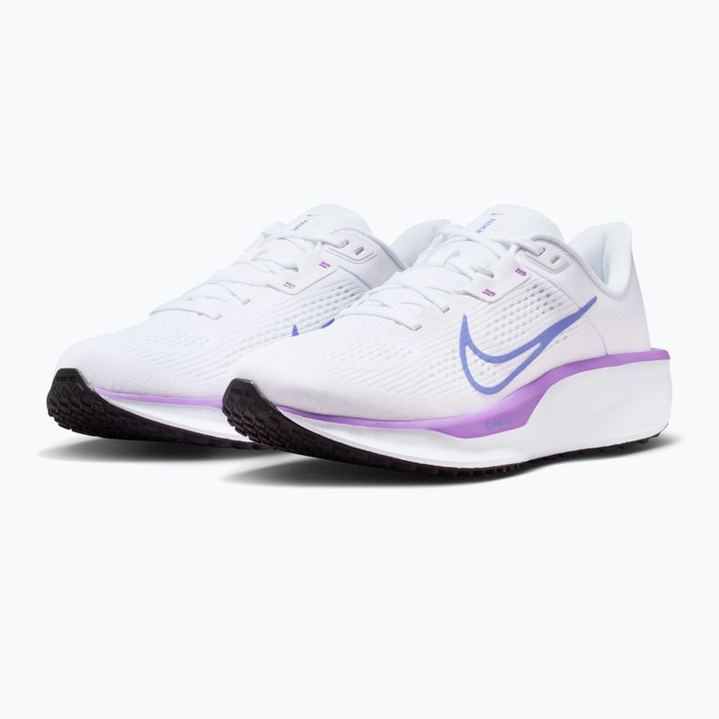Dámske bežecké topánky Nike Quest 6 white/black/bright violet/sapphire 3