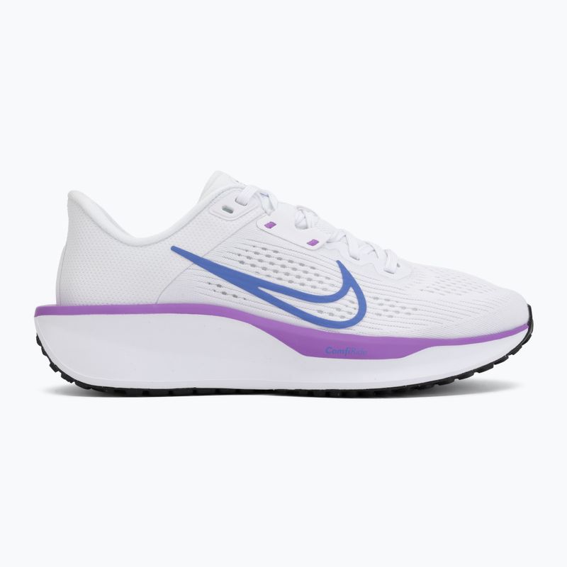 Dámske bežecké topánky Nike Quest 6 white/black/bright violet/sapphire 2