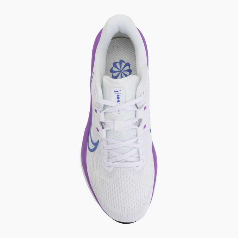 Dámske bežecké topánky Nike Quest 6 white/black/bright violet/sapphire 5