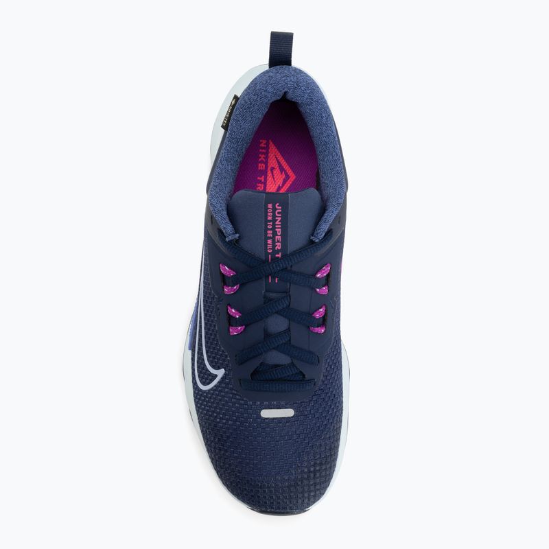 Dámske bežecké topánky Nike Juniper Trail 2 GORE-TEX midnight navy/sapphire/glacier blue 5