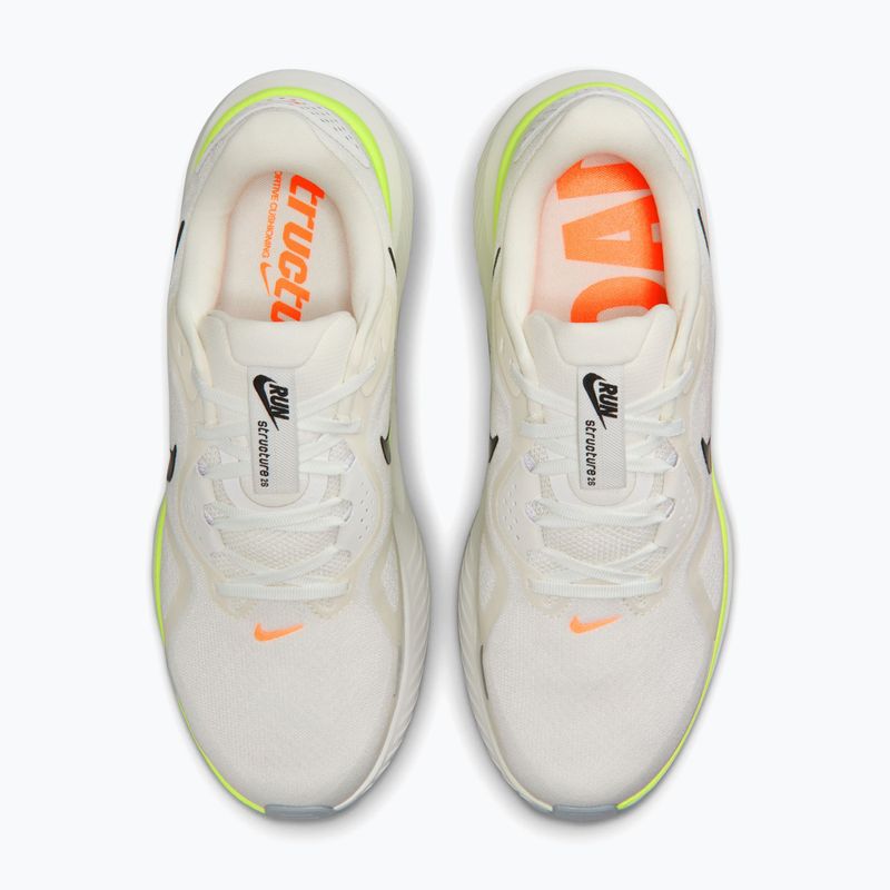 Pánske bežecké topánky Nike Structure 26 summit white/volt/total orange/black 7