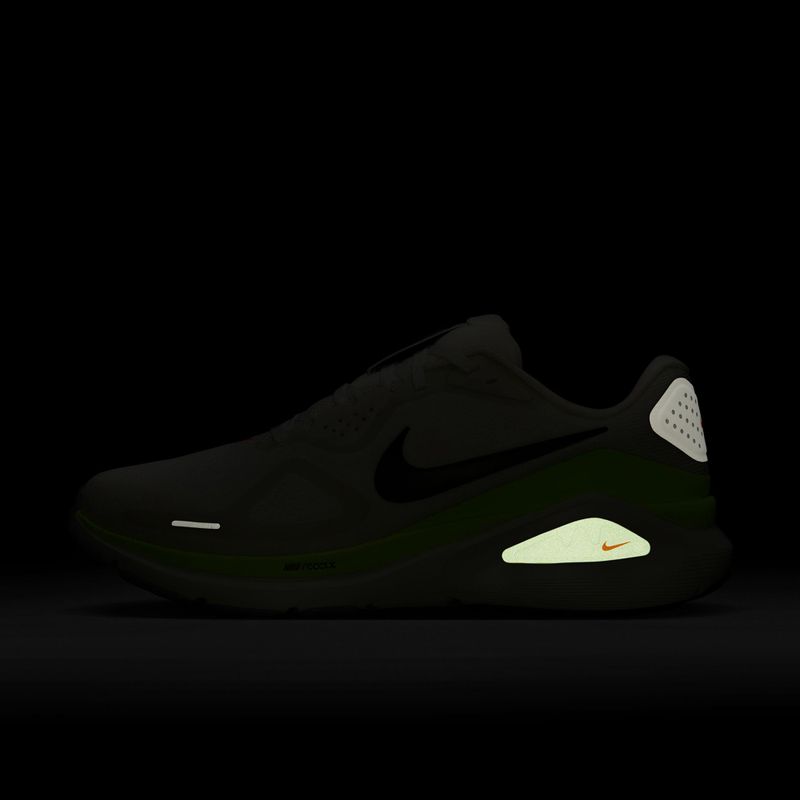 Pánske bežecké topánky Nike Structure 26 summit white/volt/total orange/black 8