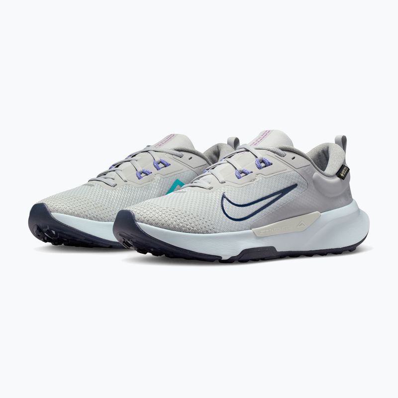 Pánska bežecká obuv Nike Juniper Trail 2 GORE-TEX grey fog/sapphire/midnight navy 3