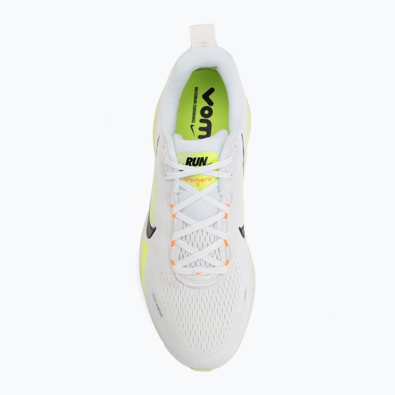 Pánske bežecké topánky Nike Vomero 18 white/volt/barely volt/black 5