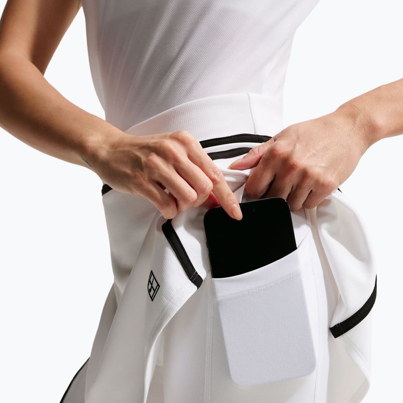 Tenisová sukňa Nike Court Advantage Dri-Fit High Waisted white/black 7