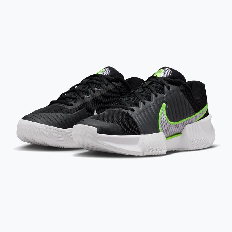 Dámske tenisové topánky Nike GP Challenge Pro black/anthracite/volt/white 3