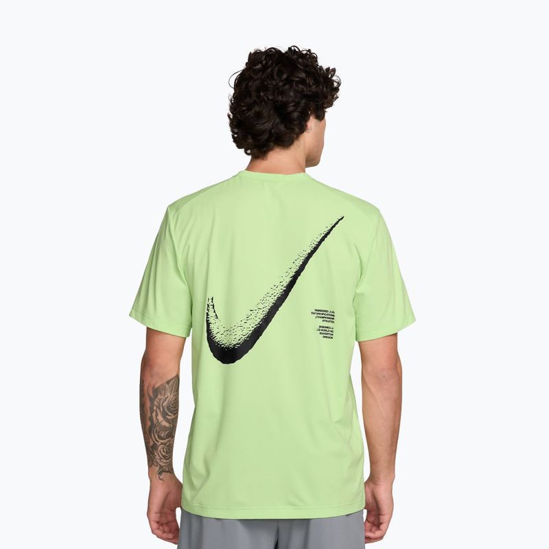Pánske tričko Nike Hyverse Dri-Fit GFX light liquid lime/black 2