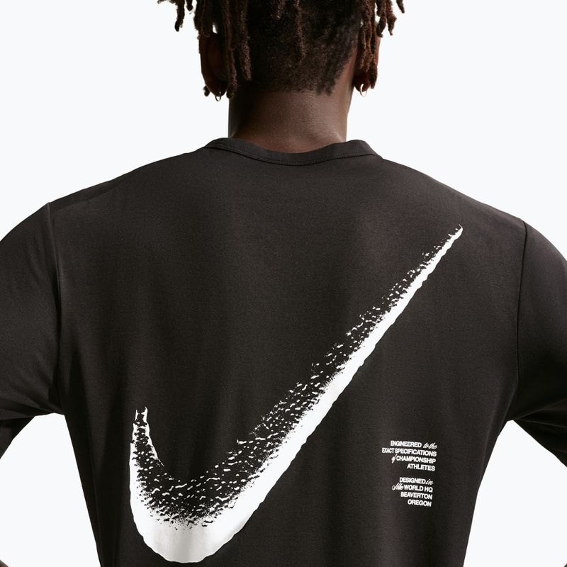 Pánske tričko Nike Hyverse Dri-Fit GFX black/white 4
