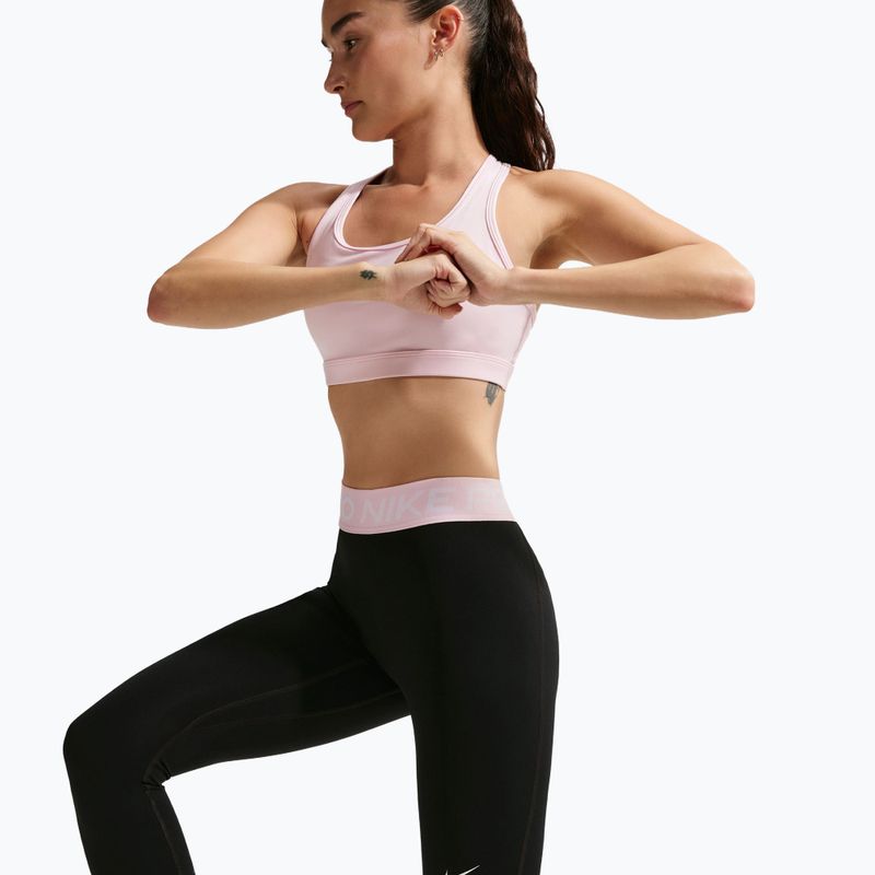 Dámske legíny Nike Pro Mid-Rise Full black/pink foam/white 4