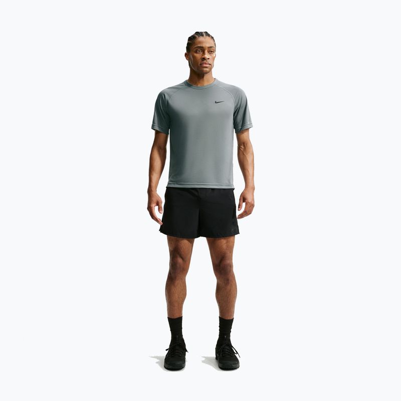 Pánske tréningové tričko Nike Flex smoke grey/black 2