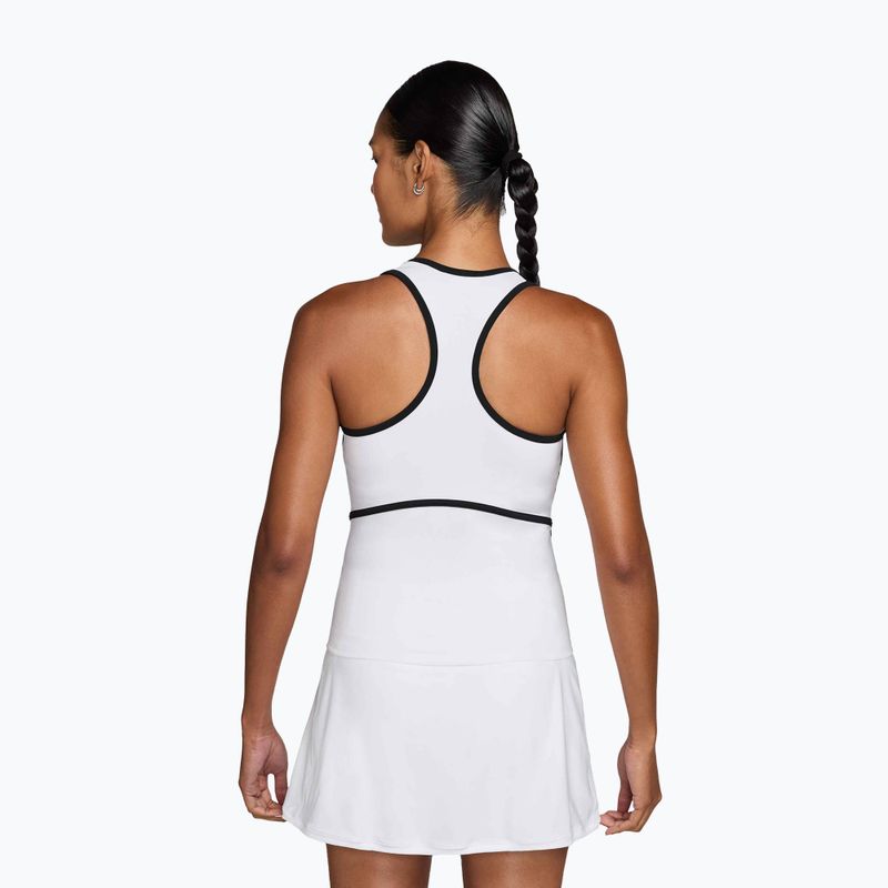 Dámske tenisové tričko Nike Advantage Dri-Fit Tank white/black 2