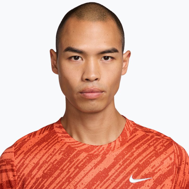 Pánske tenisové tričko Nike Court Dri-Fit Victory Print turf orange/white 3