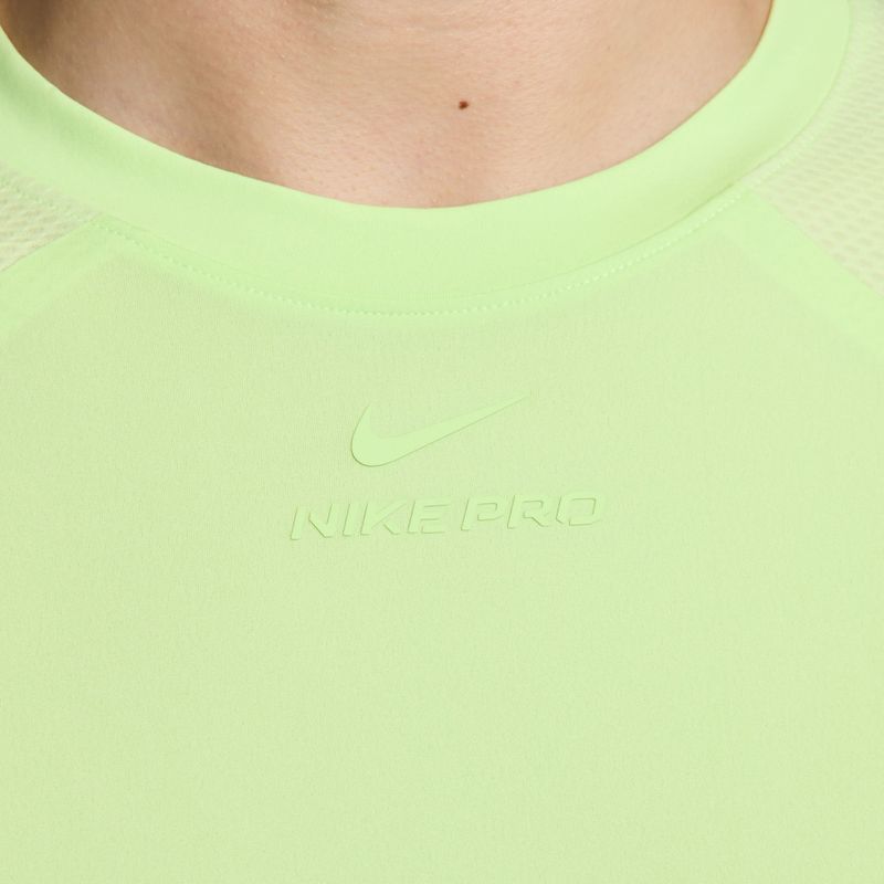 Pánske tréningové tričko Nike Pro Training Dri-Fit light liquid lime/light liquid lime 3