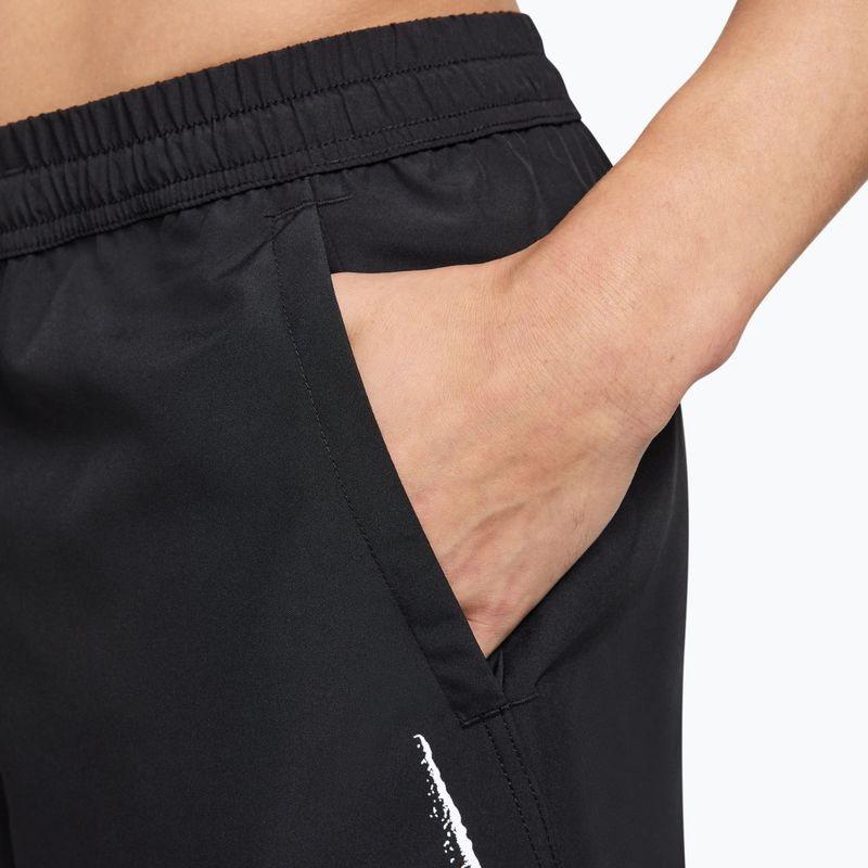 Pánske tréningové šortky Nike Form Dri-Fit GFX 7" black/white 4