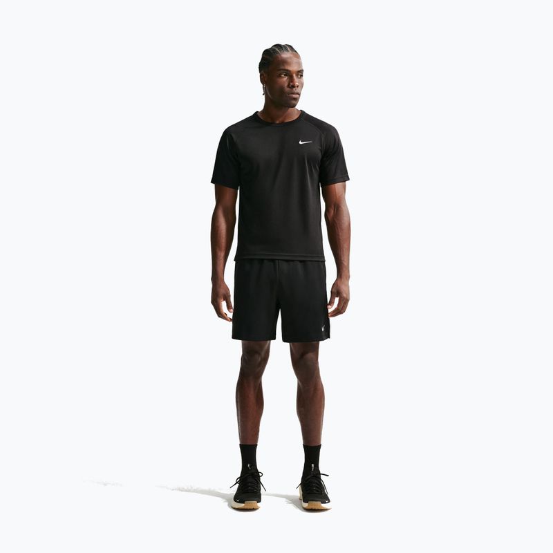 Pánske tréningové tričko Nike Flex black/white 2
