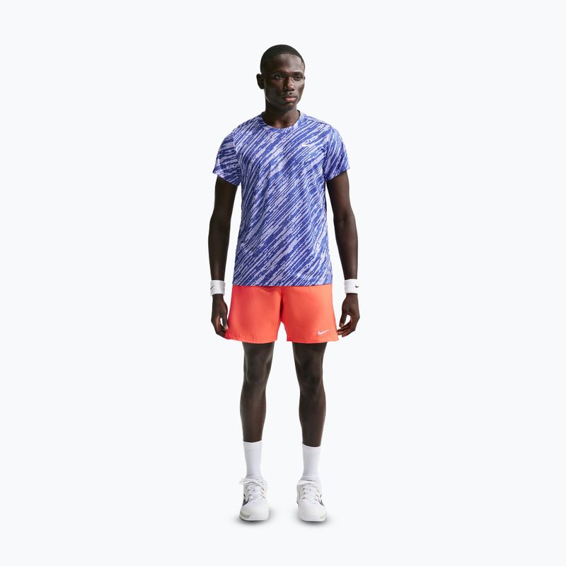 Pánske tenisové šortky Nike Court Dri-Fit Victory 7" turf orange/white 3