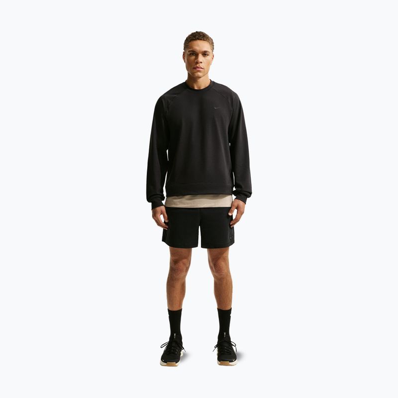 Pánske tričko longsleeve Nike Primary NanoKnit black/black 8
