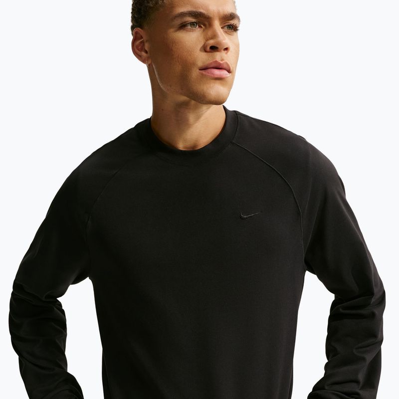 Pánske tričko longsleeve Nike Primary NanoKnit black/black 3