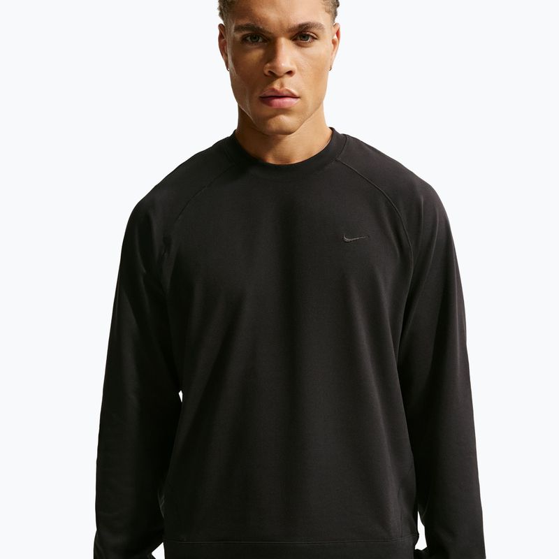 Pánske tričko longsleeve Nike Primary NanoKnit black/black 5