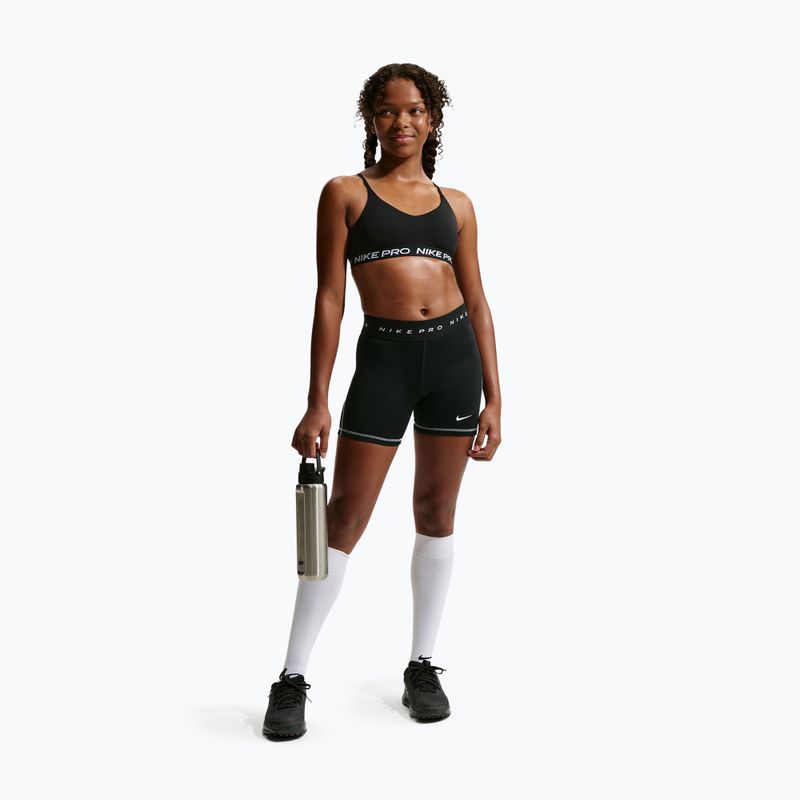 Dievčenská podprsenka Nike Pro Indy čierna 2